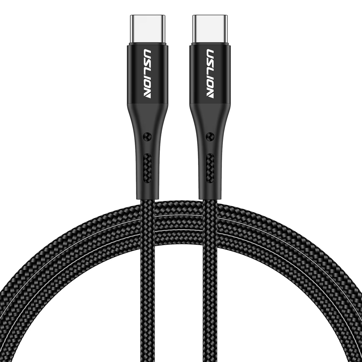 PD 60W Type-C to Type-C Fast Charging Cable with QC 3.0 for MacBook, Xiaomi 12, POCO X4, Samsung S22 Ultra, and OnePlus 9RT