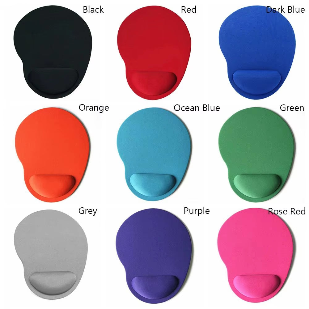 Ergonomic Wrist Rest Mouse Pad Comfortable Wrist Support Non Slip Mice Mat Soft Mousepad for PC Laptop Computer