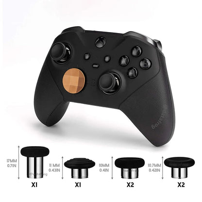 Metal D-Pad Trigger Paddles Replacement Thumbstick for Xbox One Elite Controller Series 2 Parts Repair Kit Accessories
