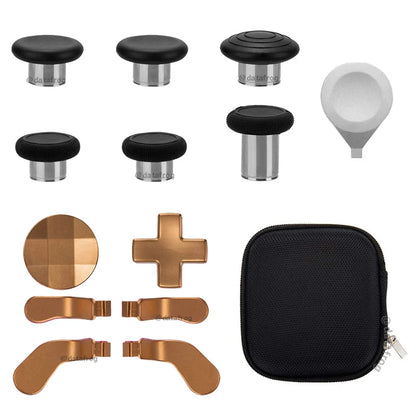 Metal D-Pad Trigger Paddles Replacement Thumbstick for Xbox One Elite Controller Series 2 Parts Repair Kit Accessories