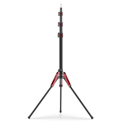 1.9M/75Inch Aluminium Light Stand Photography Light Tripod Monopod Light Bracket for LED Video Light Flash Travel 1/4 Screw